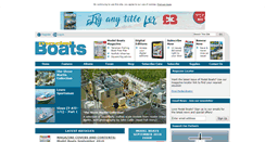 Desktop Screenshot of modelboats.co.uk